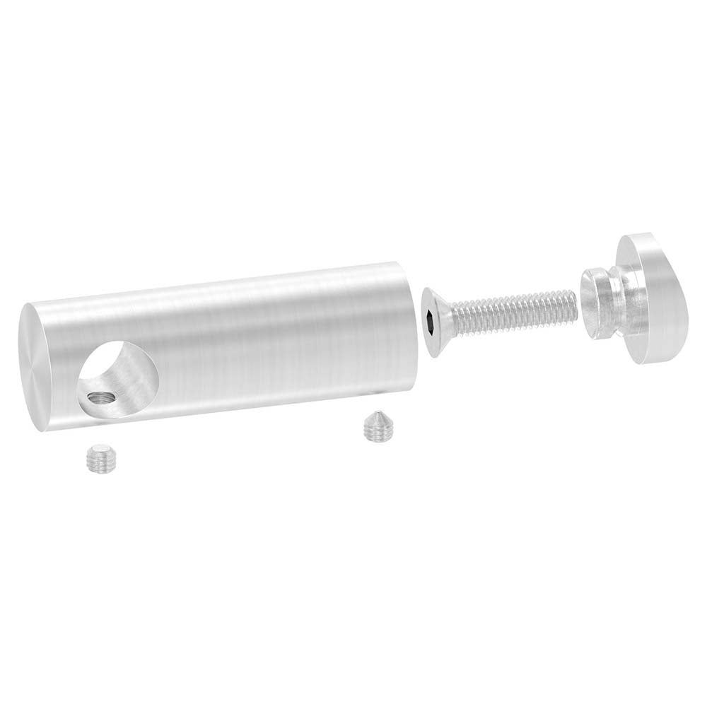 Querstabhalter für Handlauf, Anschluss für ø 42,4mm Rohr, für Stab ø 14 mm
