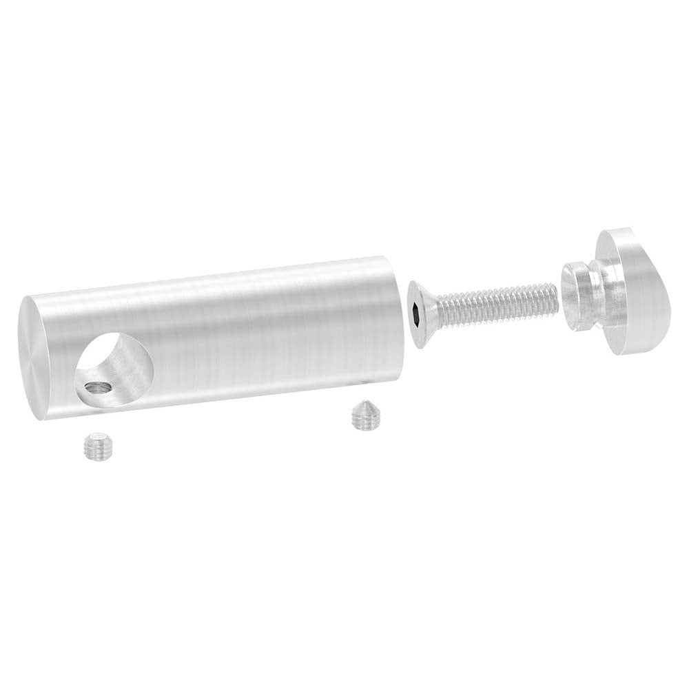 Querstabhalter für Handlauf, Anschluss für ø 33,7mm Rohr, für Stab ø 14 mm