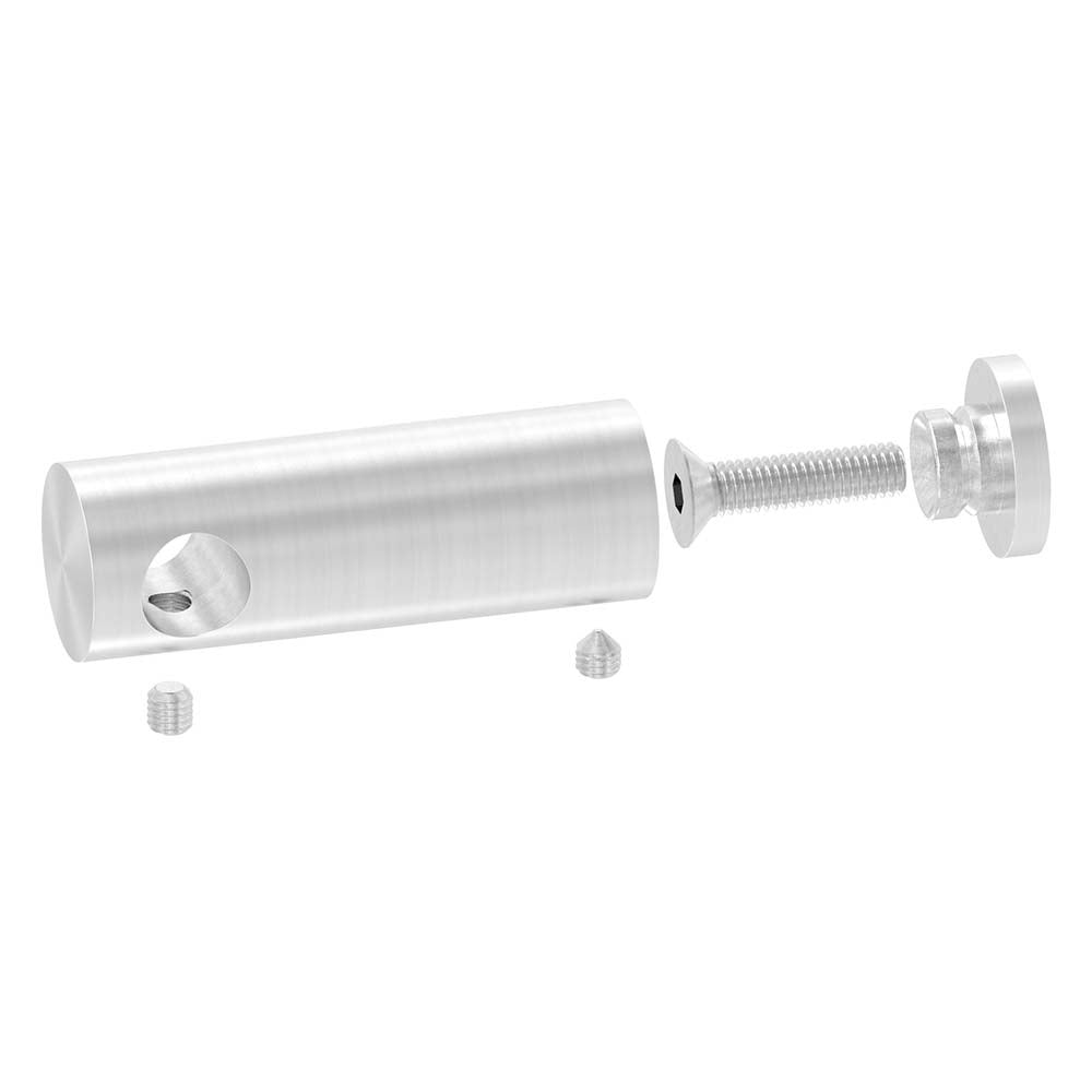 Querstabhalter für Handlauf, Anschluss flach, für Stab ø 12 mm
