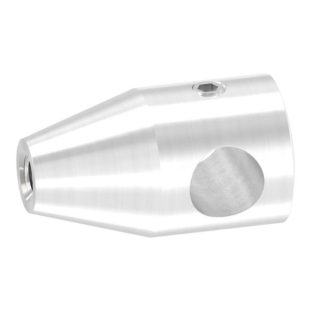 Querstabhalter mit M6 Gewinde für Stab ø 10 mm