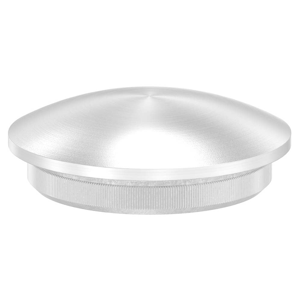 Endkappe leicht gewölbt (dünn), massiv, für Rohr ø 33,7 x 2,6mm, zum Einschlagen