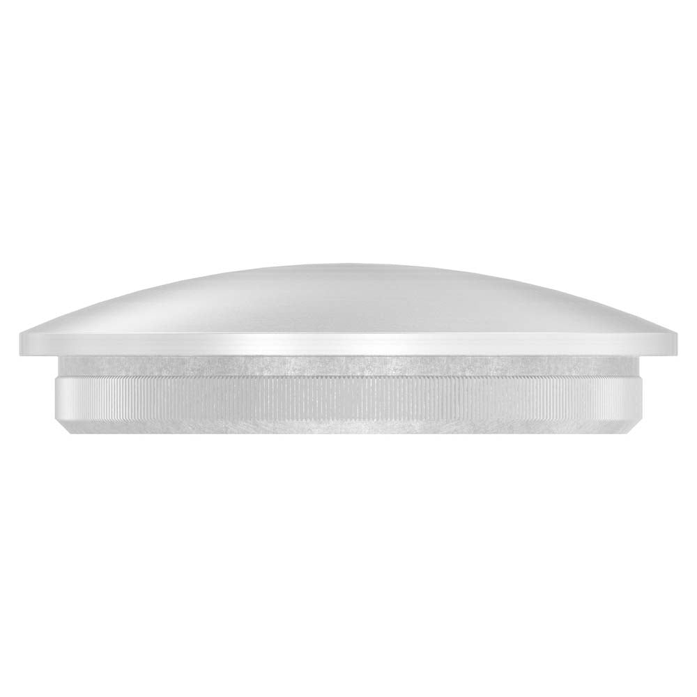 Endkappe leicht gewölbt (dünn), massiv, für Rohr ø 42,4 x 2,6mm, zum Einschlagen