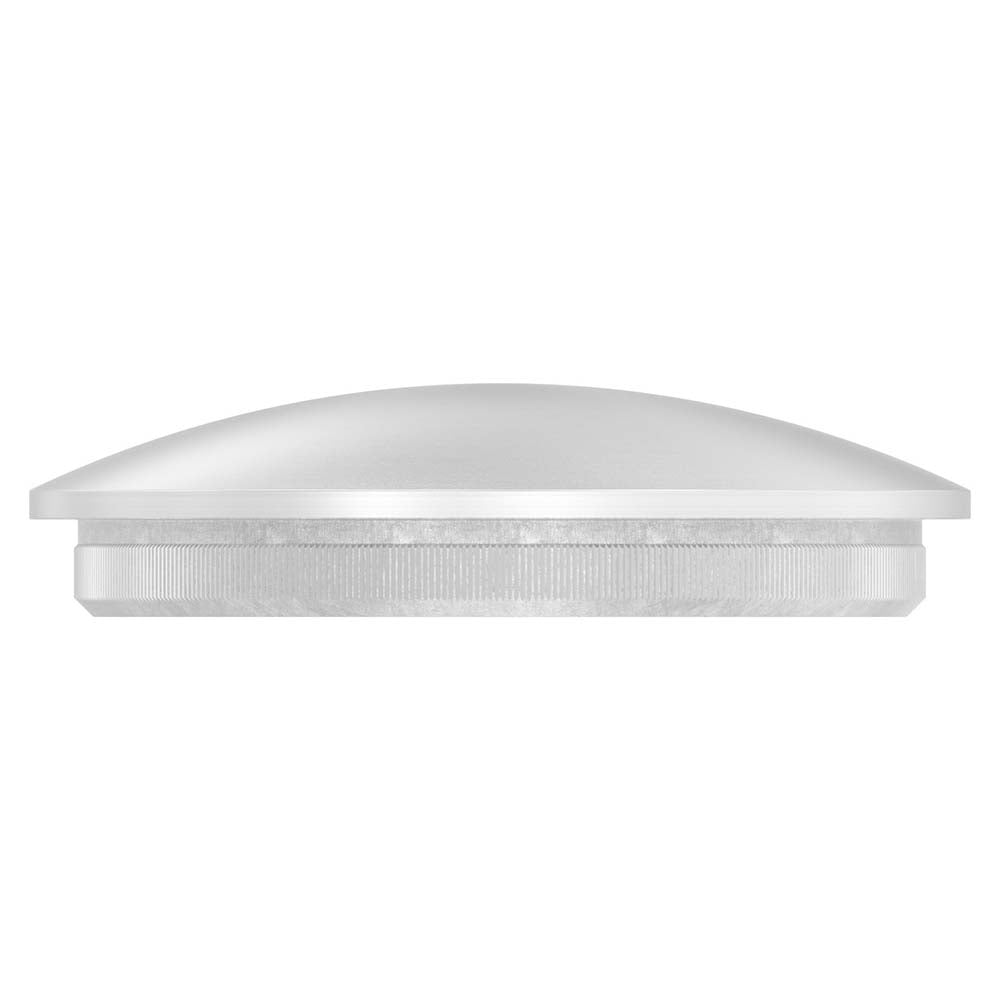 Endkappe leicht gewölbt (dünn), massiv, für Rohr ø 48,3 x 2,6mm, zum Einschlagen