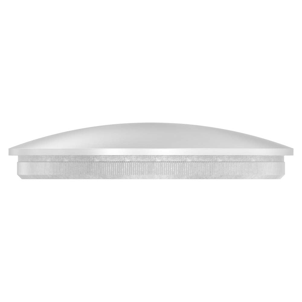 Endkappe leicht gewölbt (dünn), massiv, für Rohr ø 60,3 x 2,0mm, zum Einschlagen