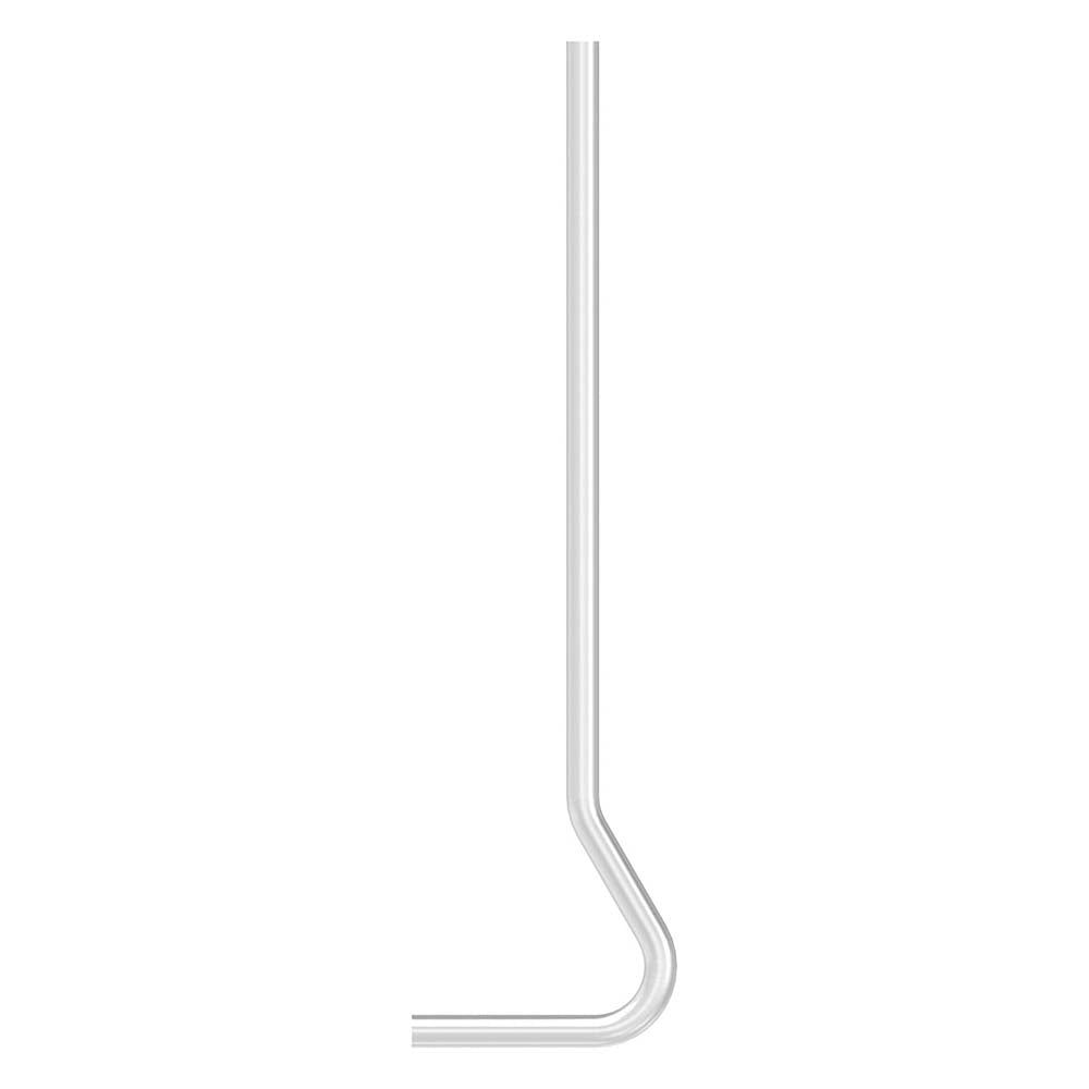 Pfosten gebogen, Variante 2, Rohr ø 42,4mm x 2,5mm, aus V2A Edelstahl