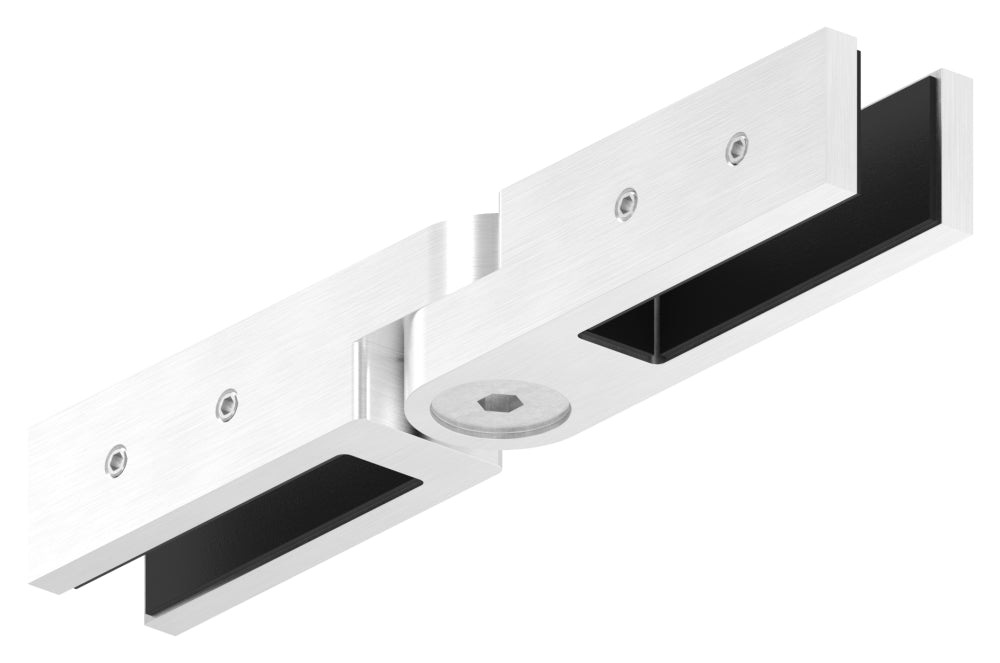 Glasverbinder verstellbar 86-275°, für Glas 12,00 - 12,76mm, V4A
