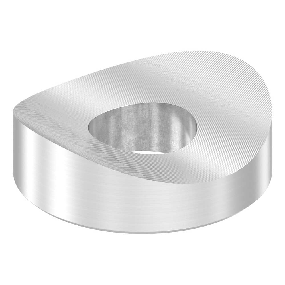 Ausgleichsstück für Anschluss ø 48,3mm, Außendurchmesser ø 25mm, Bohrung 10,5mm, in V2A