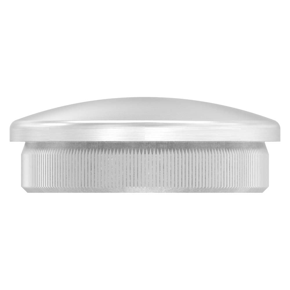 Endkappe leicht gewölbt, massiv, für Rohr ø 42,4 x 2,0mm, zum Einschlagen