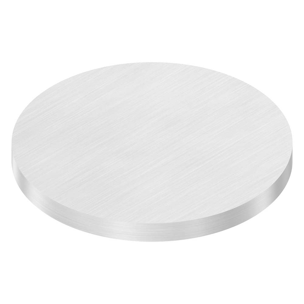 Ronde ø 100mm, Stärke 8mm, einseitig geschliffen, gelasert, mit Längsschliff