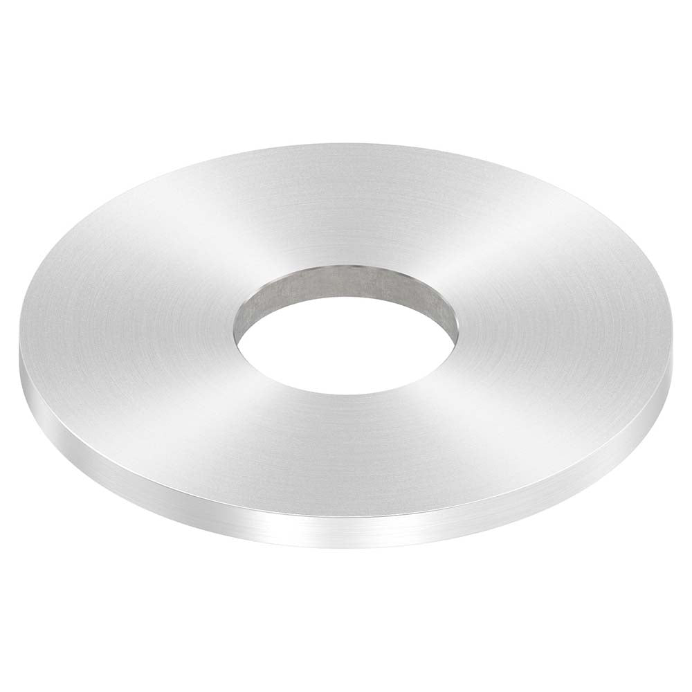 Ronde ø 100mm, Stärke 6mm, mit ø 34mm Mittelbohrung, einseitig geschliffen, mit Rundschliff