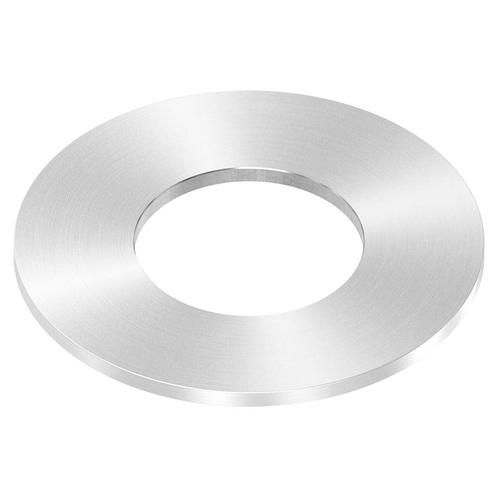 Ronde ø 100mm, Stärke 4mm, mit ø 48,7mm Mittelbohrung, einseitig und Rand geschliffen, mit Rundschliff