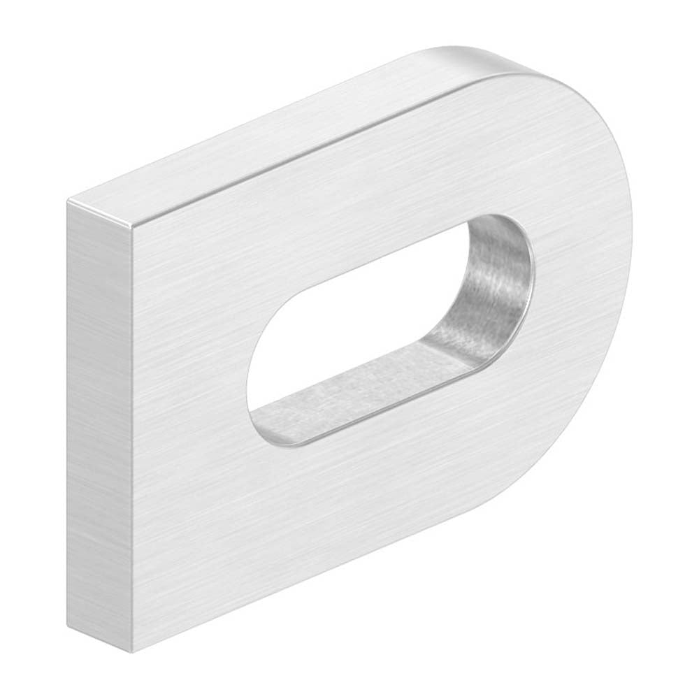 Anschweißlasche 30 x 20mm, Stärke 4mm, beidseitig geschliffen, mit 17 x 7mm Langloch