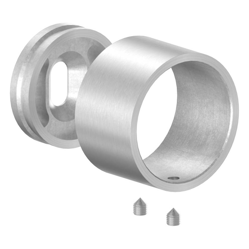 Wandbefestigung für Rohr ø 42,4mm mit Madenschraube seitlich