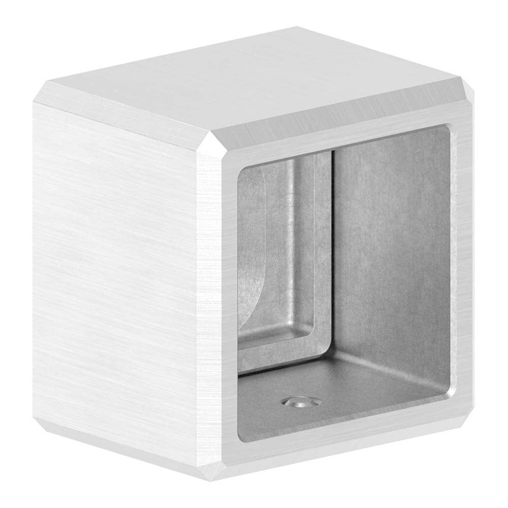 Wandbefestigung, für Rohr 30 x 30mm