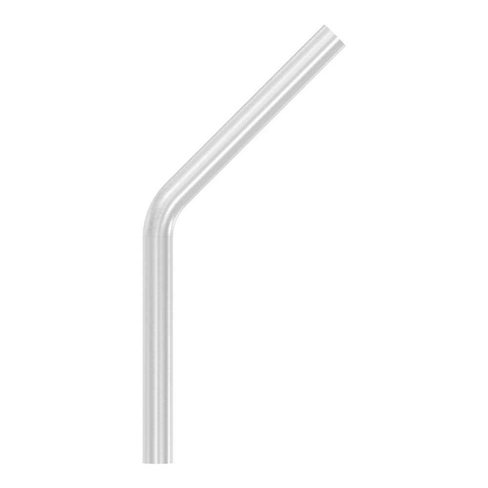 45° Anschweißbogen, für Rohr ø 26,9mm, Wandstärke 2,0mm, geschliffen
