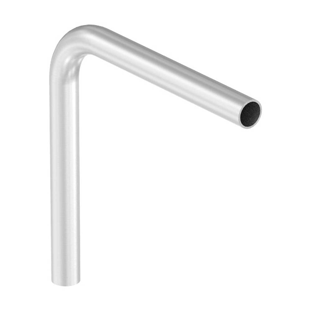 90° Anschweißbogen, für Rohr ø 26,9mm, Wandstärke 2,0mm, geschliffen