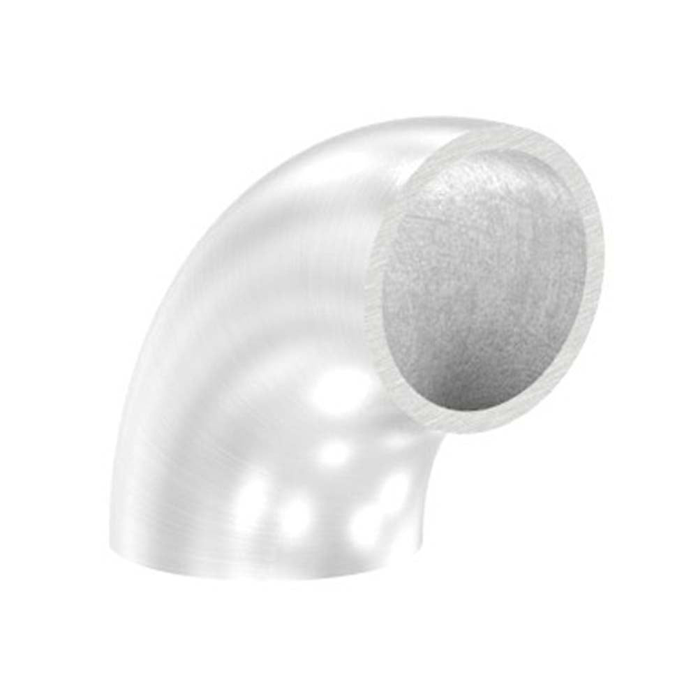 90° Bogen zum Anschweißen, für Rohr ø 26,9mm, Wandstärke 2,0mm, geschliffen
