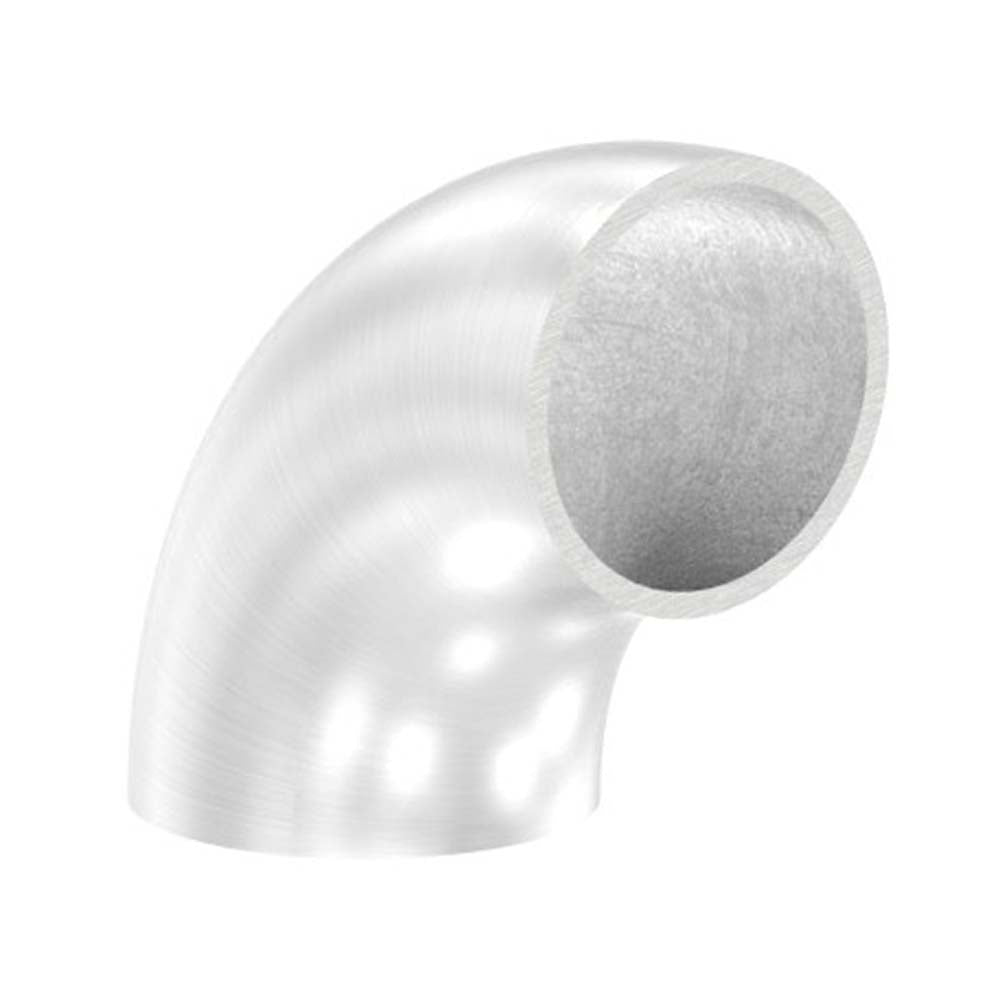 90° Bogen zum Anschweißen, für Rohr ø 33,7mm, Wandstärke 2,0mm, geschliffen