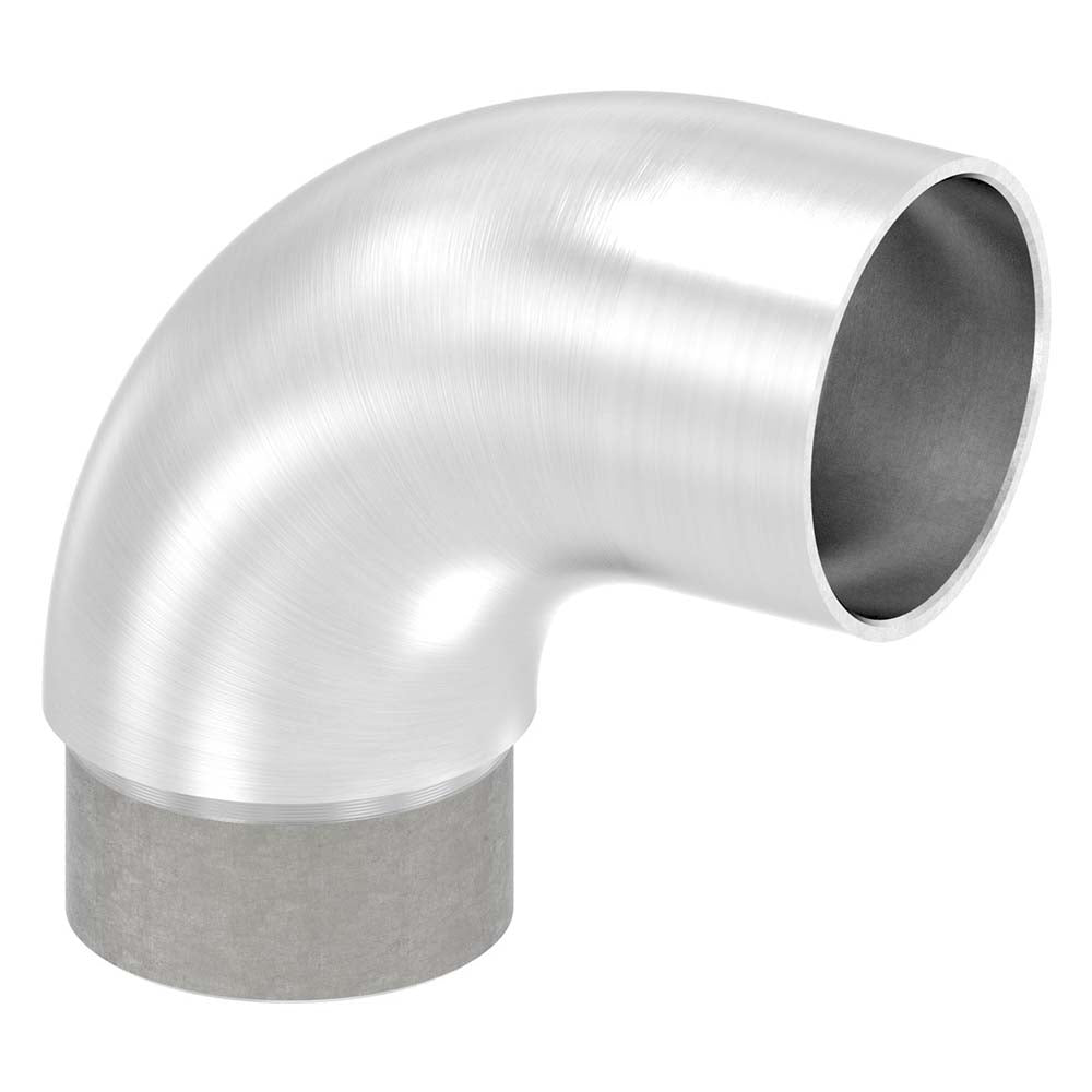 Anschlussbogen 90°, für Rohr 42,4 x 2,0mm, zum Stecken