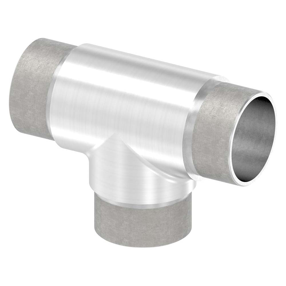 T-Stück mit 3 gleichen Abgängen, für Rohr 42,4 x 2,0mm