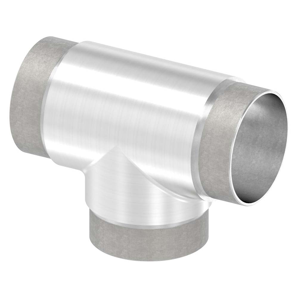 T-Stück mit 3 gleichen Abgängen, für Rohr 60,3 x 2,0mm