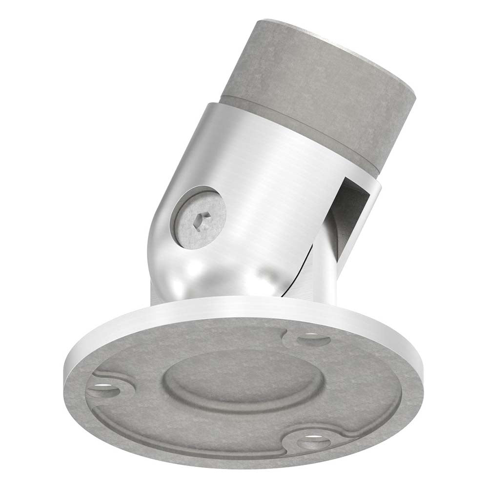 Wandhalter flexibel zum Stecken und Kleben, für Rohr 48,3 x 2,0 mm