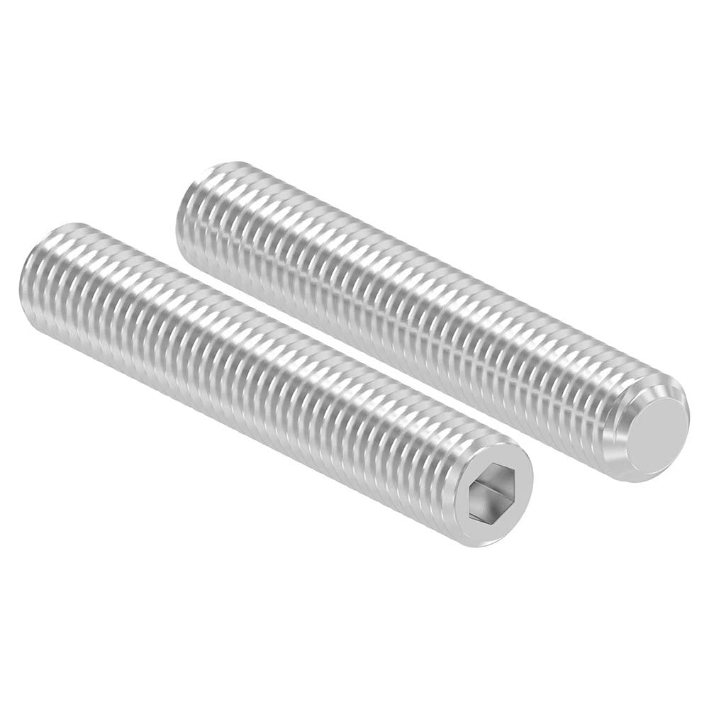 Gewindestift, M12 x 70mm, mit Innensechskant, aus V2A Edelstahl