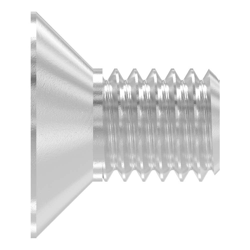 Senkkopfschraube mit Innensechskant, M6 x 10mm, ISO 10642, 10er Pack
