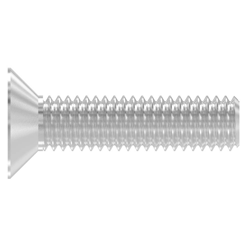 Senkkopfschraube mit Innensechskant, M6 x 25mm, ISO 10642, 10er Pack