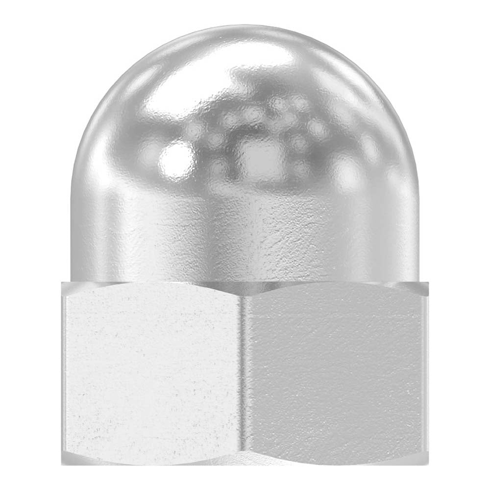 Sechskant-Hutmutter, M6, DIN 1587, 10er Pack