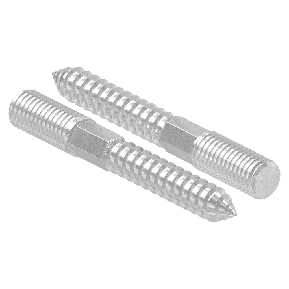 Edelstahl Stockschraube, M10 x 80mm, 10er Pack