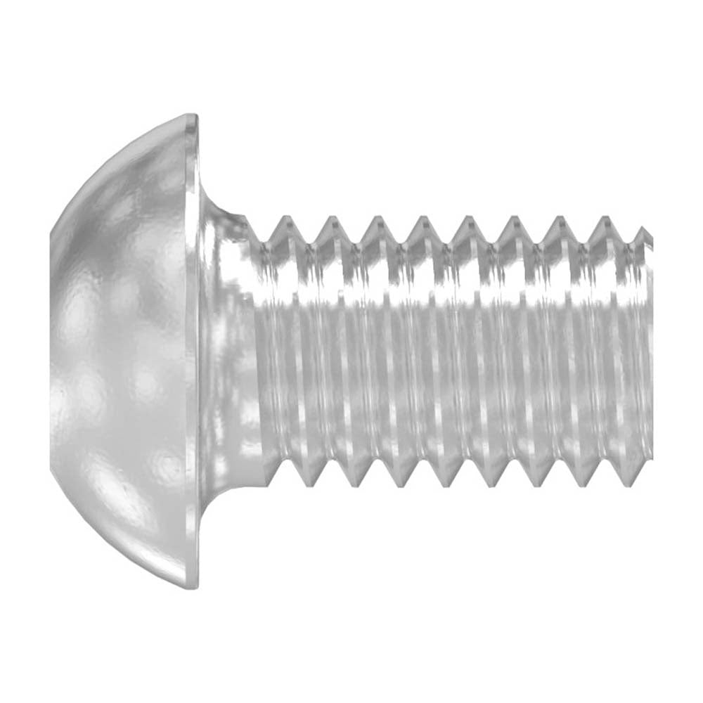 Rundkopfschraube mit Innensechskant, M6 x 10mm, DIN 7380-1, 10er Pack