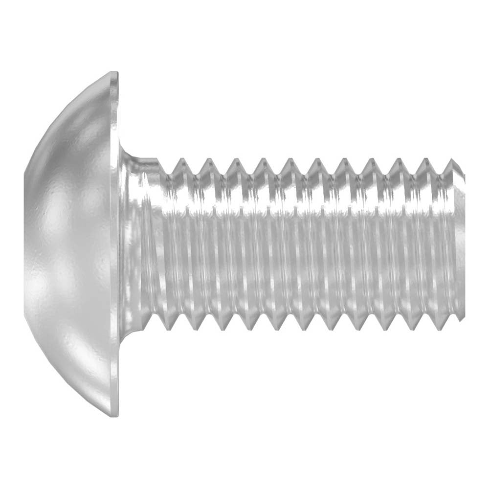 Rundkopfschraube mit Innensechskant, M8 x 16mm, DIN 7380-1, 10er Pack