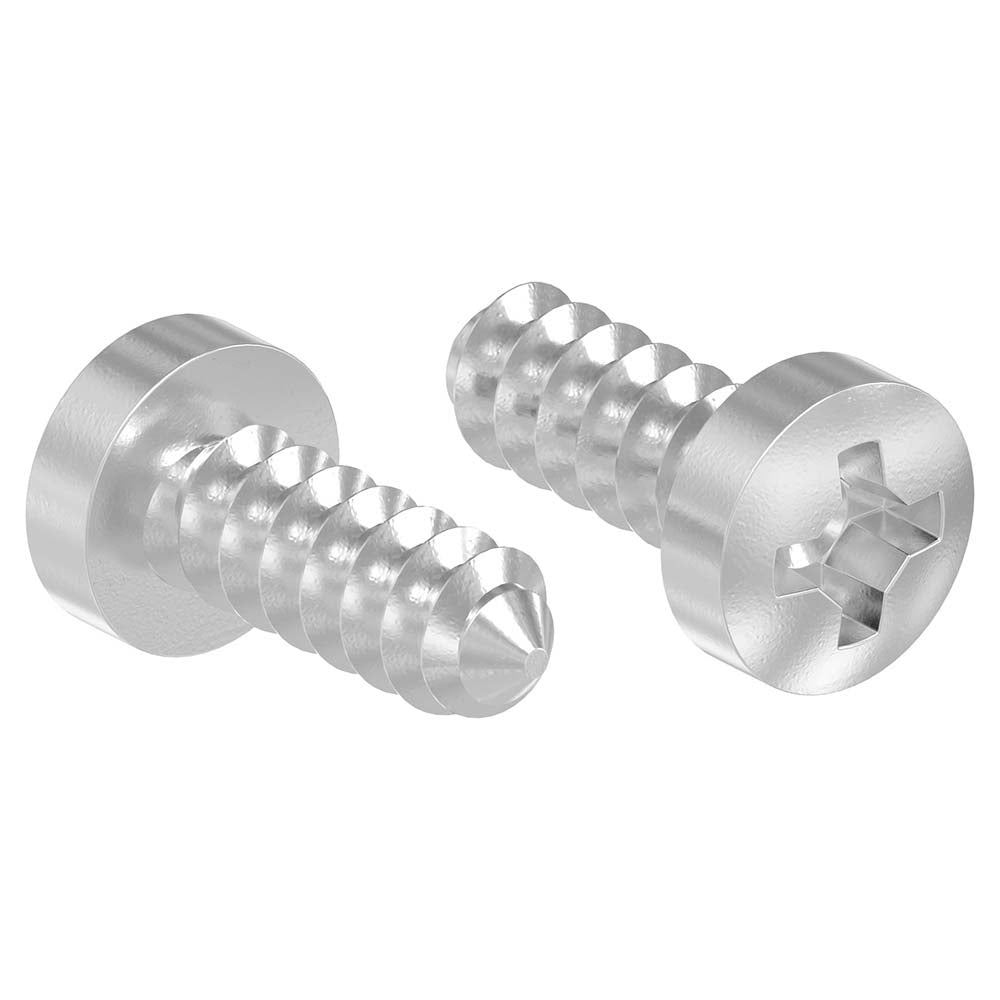Linsenblechschraube mit Kreuzschlitz, 5,5 x 16mm, DIN 7981, 10er Pack