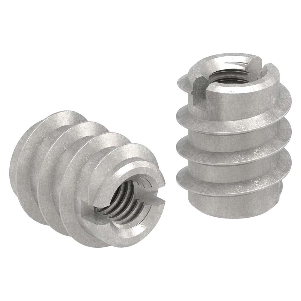 V2A Rampa-Muffe, M6 x 15mm, 10er Pack
