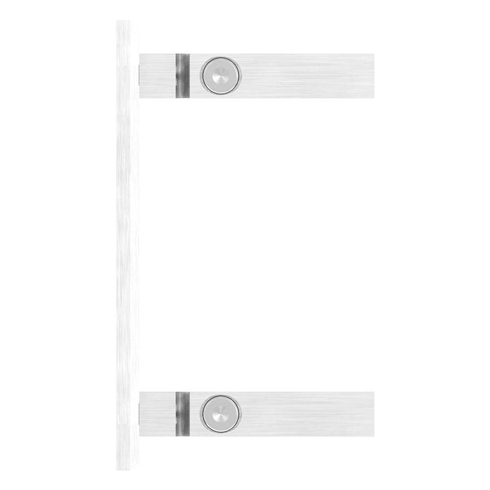 Wandanker zum Spannen, mit Platte 160 x 90 x 8,5mm, für 40 x 40mm Rohr