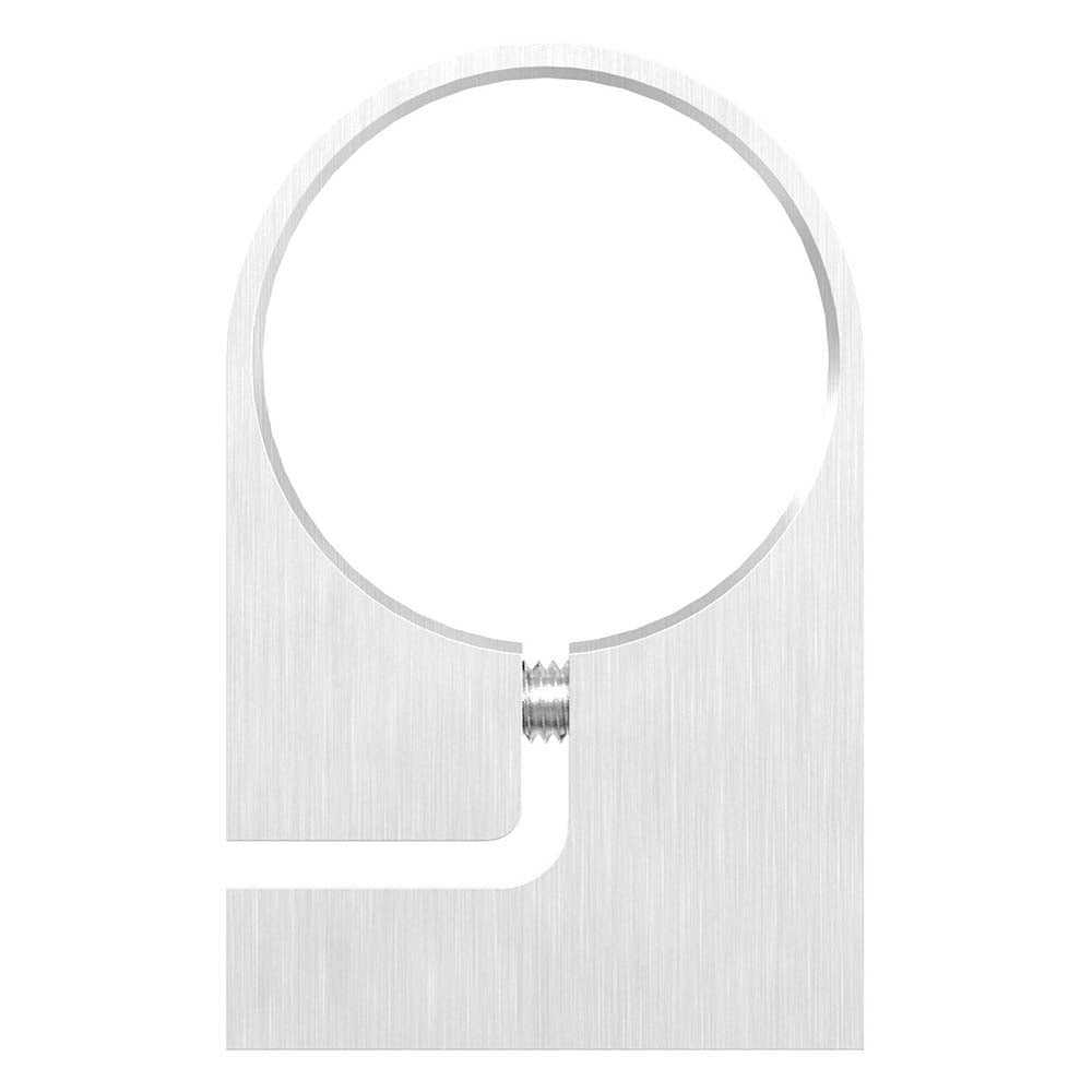 Edelstahl-Spannring, für Rohr ø 48,3mm, Wandabstand 35mm