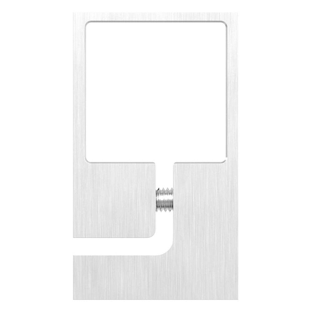 Edelstahl-Spannring, für Rohr 40 x 40mm, Wandabstand 40mm