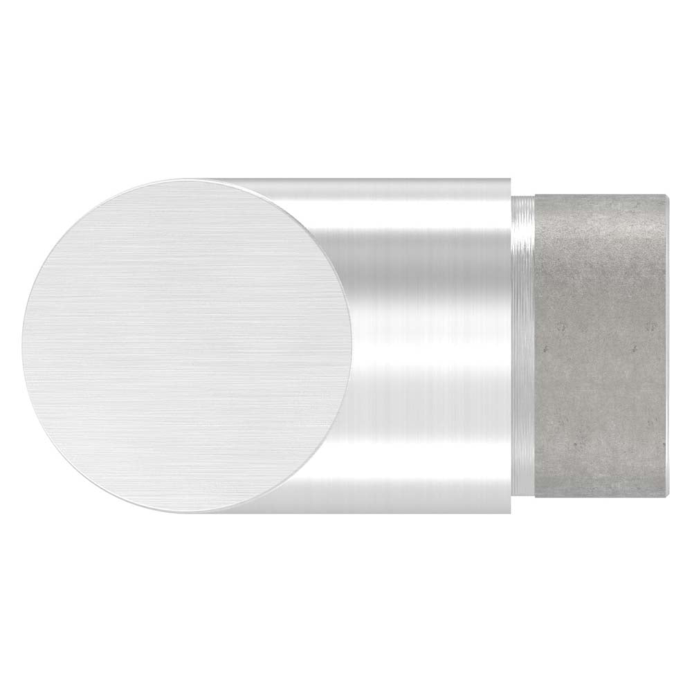 Endstück 45° abgeschrägt, zum Stecken und Kleben, für Rohr 42,4 x 2,0mm