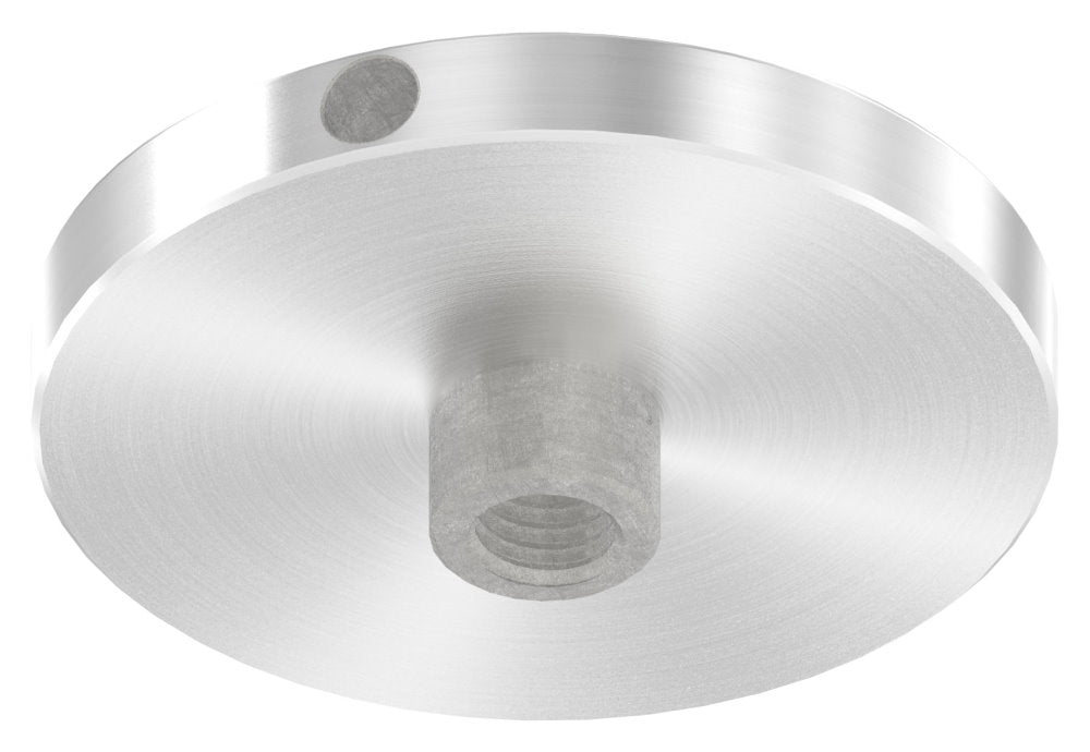 Glas-Punkthalter 62mm, Oberteil, für Glas 6,0-21,52mm, V2A