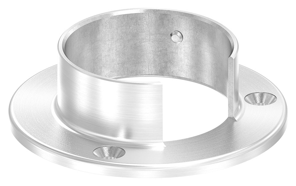 Wandhalter für Glasleistenrohr ø 60,3 x 1,5mm, V4A