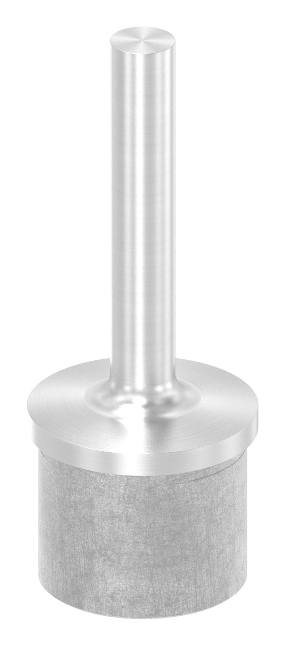 Handlaufstütze ø 12mm aus einem Teil für ø 42,4 x 3,0mm Pfosten, zum Anschweißen an Handlauf