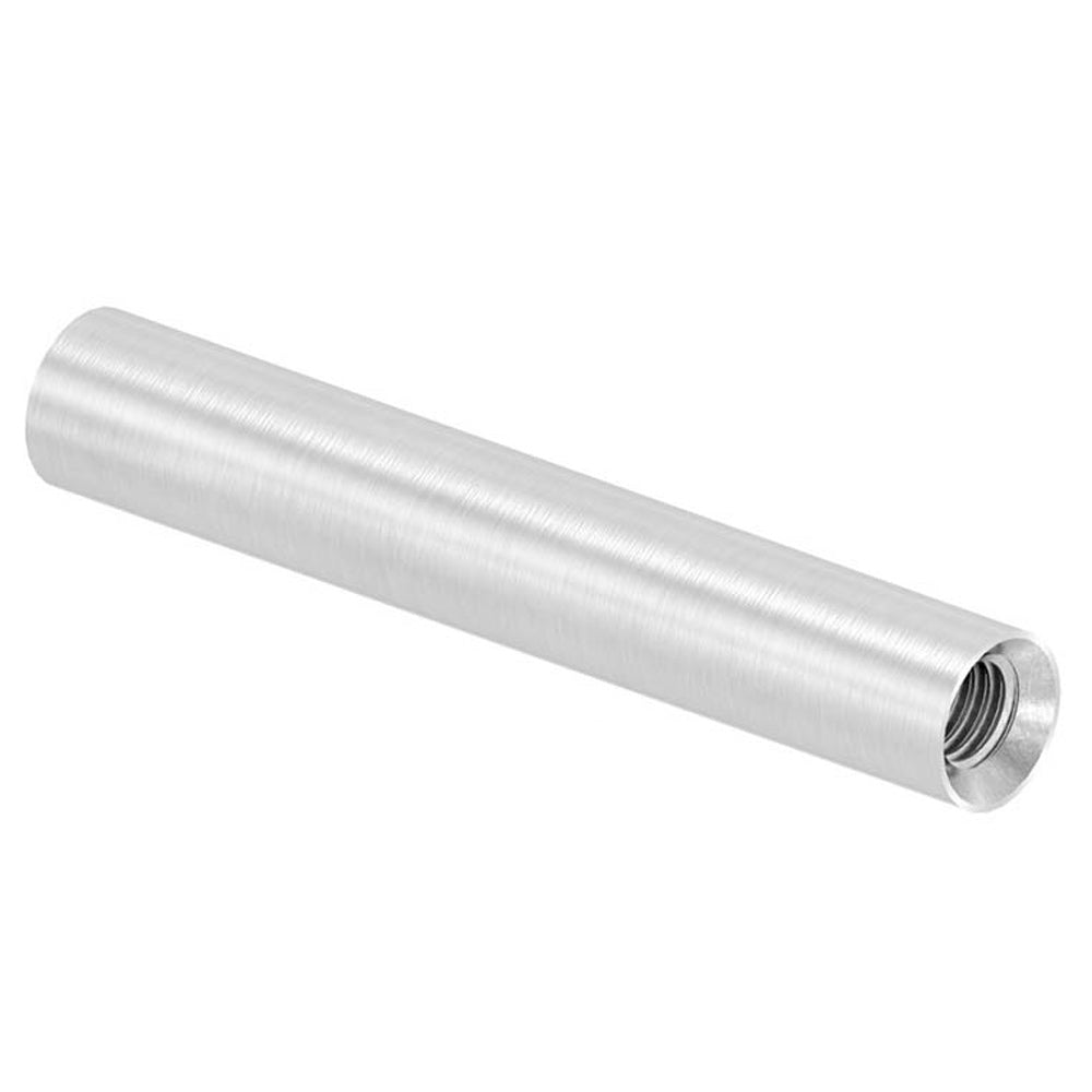 ø 12mm Stift, mit M8 x 15mm Innengewinde unten und M8 x 15mm Innengewinde oben, Länge 75mm