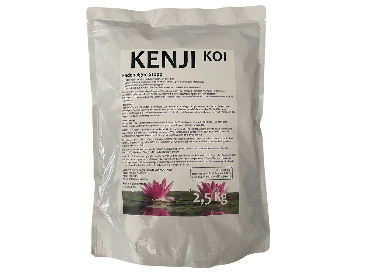 KENJI KOI Fadenalgenstopp 2,5kg (EUR 18,10 / kg)