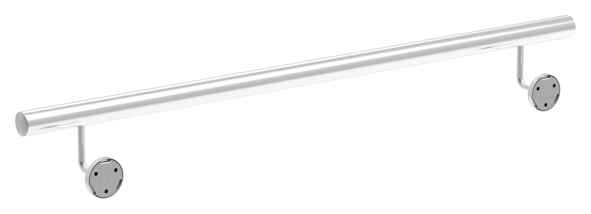 Wandhandlauf-Komplettset, montagefertig verschweißt, Länge 1200mm