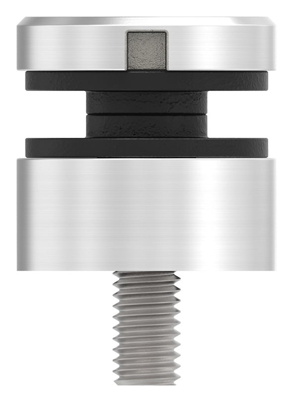 Glas-Punkthalter ø 30mm für Glas 6,0-12,76mm, flacher Anschluss