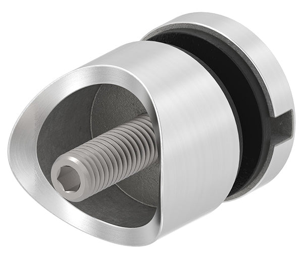 Glas-Punkthalter ø 30mm für Glas 6,0-12,76mm, Anschluss ø 33,7mm