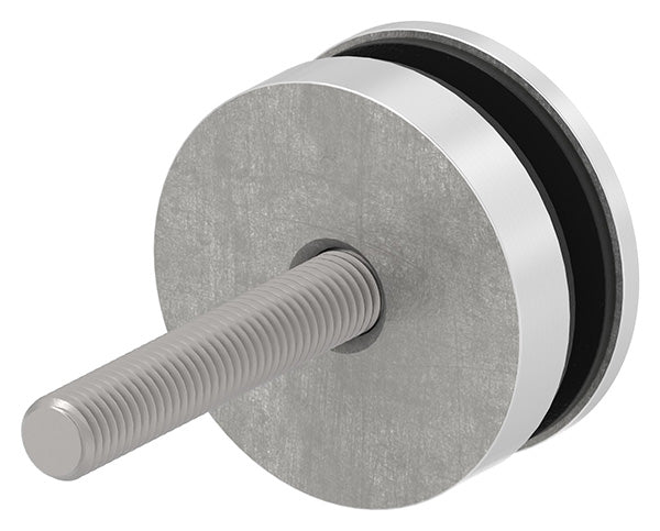 Glas-Punkthalter ø 52mm für Glasstärken 6,00-21,52mm, flacher Anschluss, mit AbP
