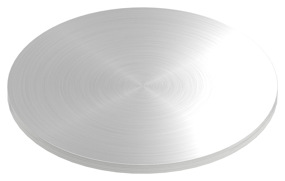 Ronde ø 200mm, Stärke 6mm, einseitig geschliffen, mit Rundschliff