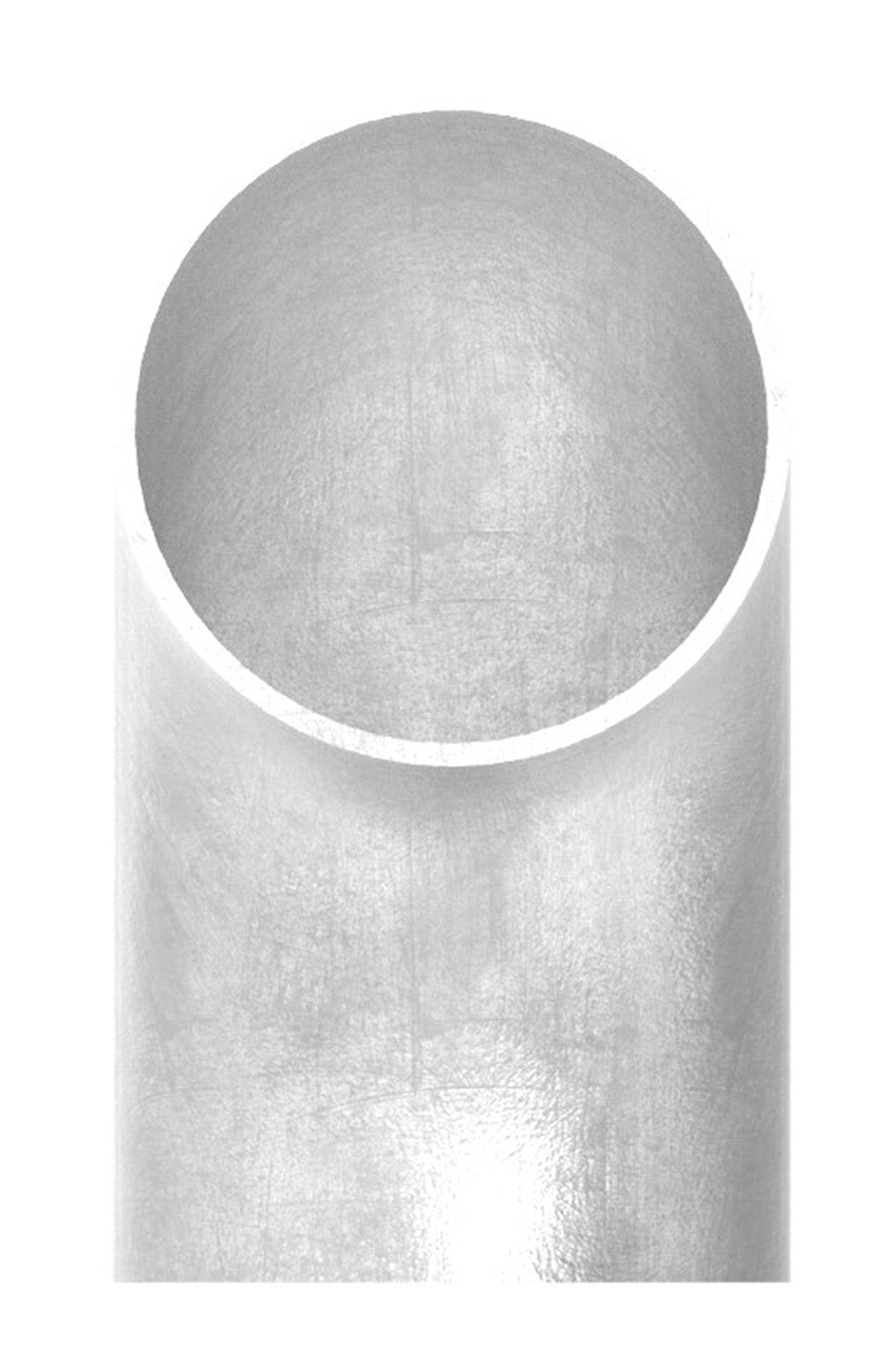 90° Bogen zum Anschweißen, für Rohr ø 60,3mm, Wandstärke 2,0mm, ungeschliffen